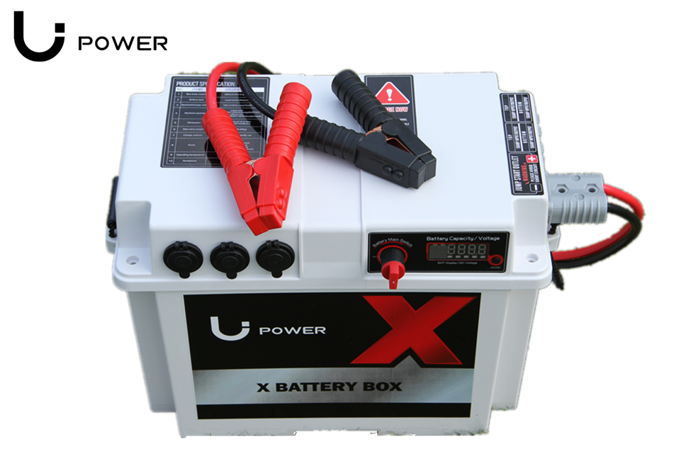 4 battery box with jump start lead