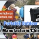 13 Portable outdoor generator