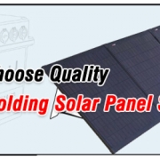 33 Choose an excellent supplier of outdoor folding solar panels
