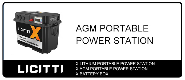 02AGM Portable outdoor lithium power supply