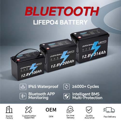 12.8V with BLUETOOTH Battery cell