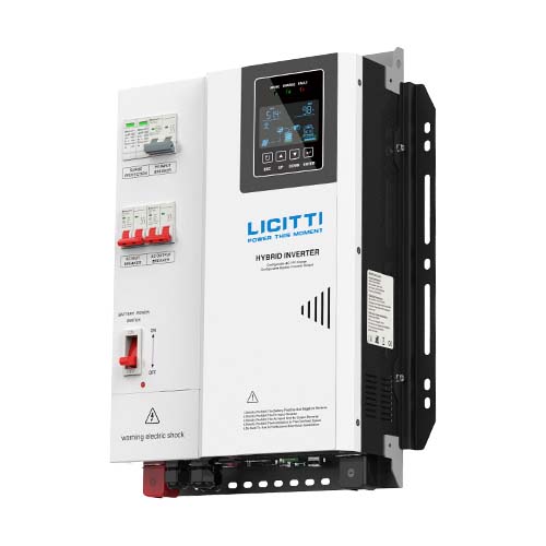 3K Hybrid inverter with breakers